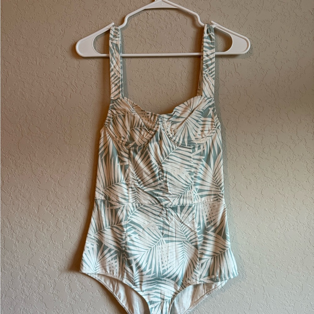 Tropical Print Bodysuit For Love & Lemons